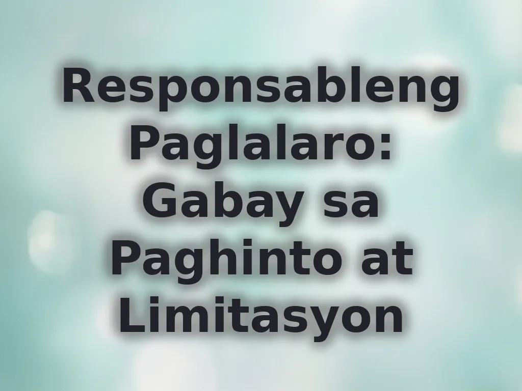Gabay sa paghinto ng losses